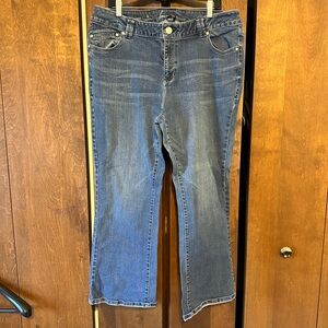 Lane Bryant Women's Blue Slim Boot Genius Fit Jeans